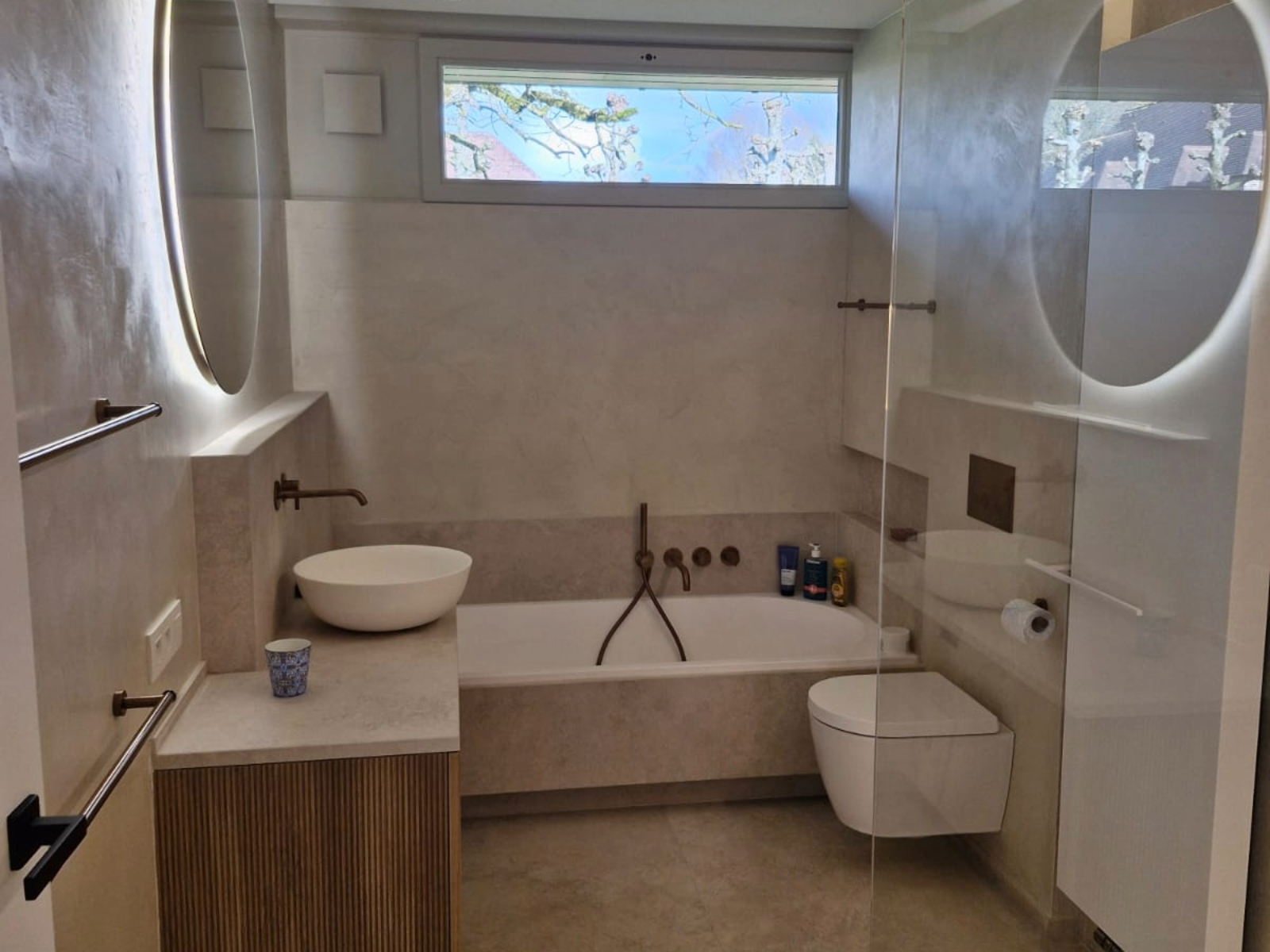 Badkamer na renovatie kortrijk